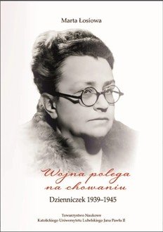 Wojna polega na chowaniu. Dzienniczek - okładka książki