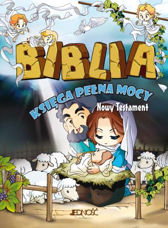 Biblia. Księga pełna mocy. Nowy - okładka książki
