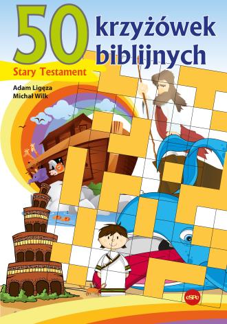 50 krzyżówek biblijnych. Stary - okładka książki
