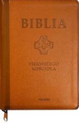Biblia pierwszego Kościoła z paginat. - okładka książki