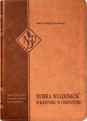 Nowy Testament NPD, karmelowa z - okładka książki