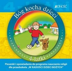 Bóg kocha dzieci. 4-latki (CD) - okładka płyty