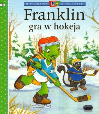 Franklin gra w hokeja - okładka książki