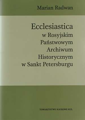 Ecclesiastica w Rosyjskim Państwowym - okładka książki