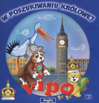 Vipo. W poszukiwaniu królowej - okładka książki