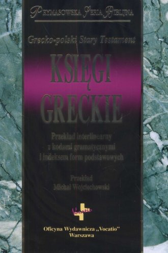 Księgi greckie. Grecko-polski Stary - okładka książki