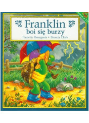 Franklin boi się burzy - okładka książki