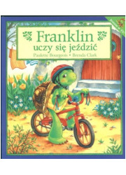 Franklin uczy się jezdzić - okładka książki